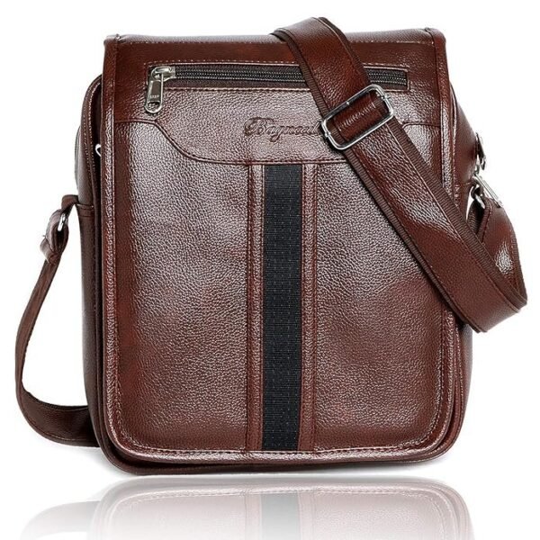 Brown Men & Women Sling Bag - Extra Large